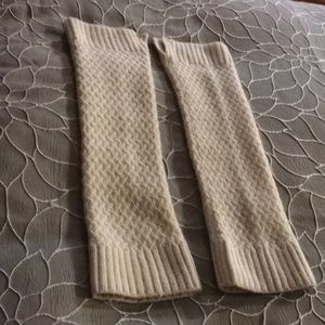 EUC Abercrombie Ivory Boot Cuff Socks